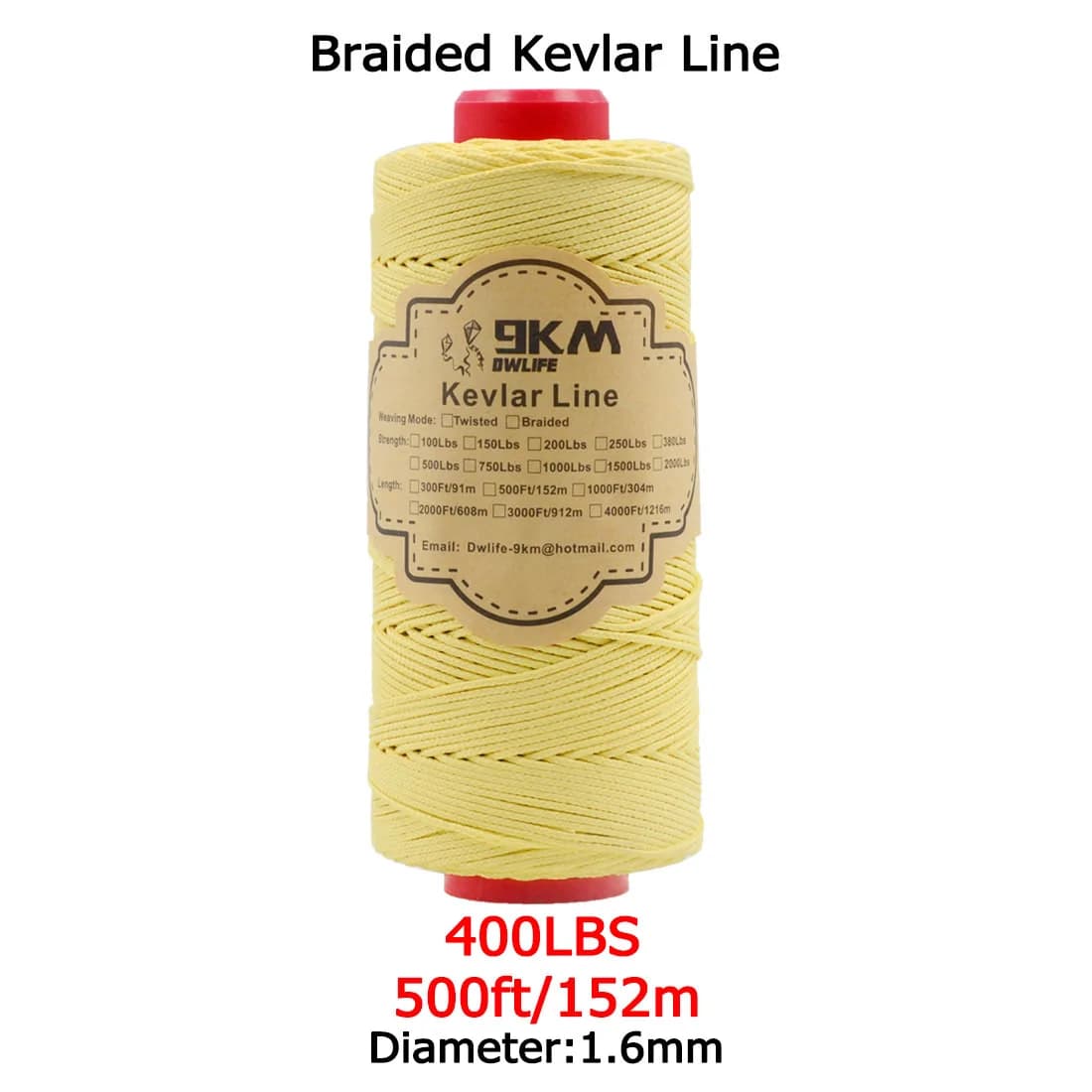 Augstas stiprības pīts Kevlar palīgdraudze