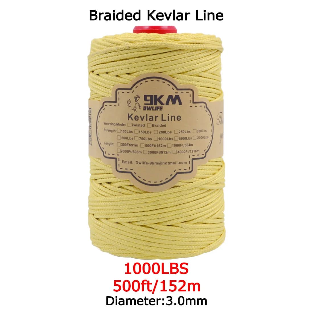 Augstas stiprības pīts Kevlar palīgdraudze